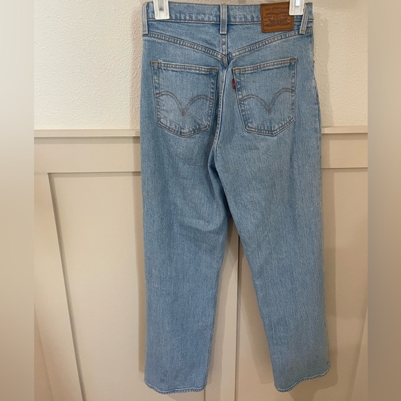 Levi's Ribcage Straight Ankle Jeans Size 26 - Picture 4 of 10